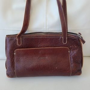 Ellington soft brown leather handbag